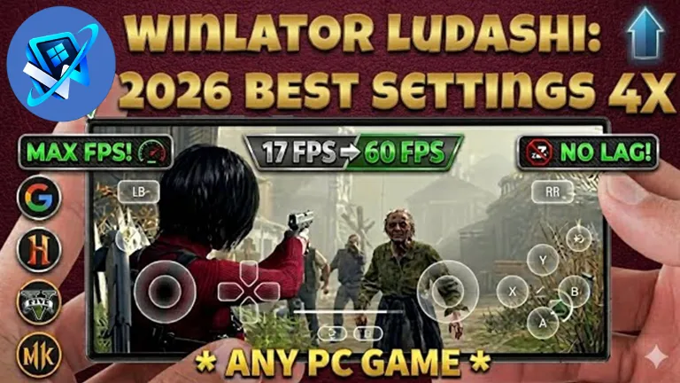 Winlator LuDaShi Best Settings for FPS