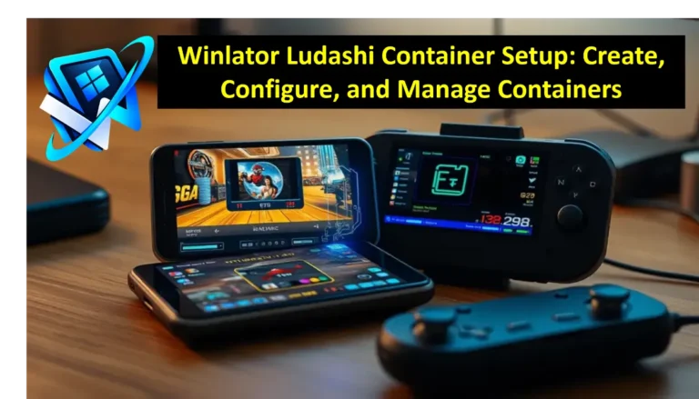 Winlator Ludashi Container Setup Create, Configure, and Manage Containers