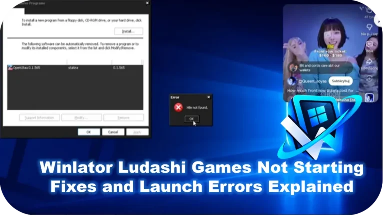Winlator Ludashi Games Not Starting Fixes and Launch Errors Explained